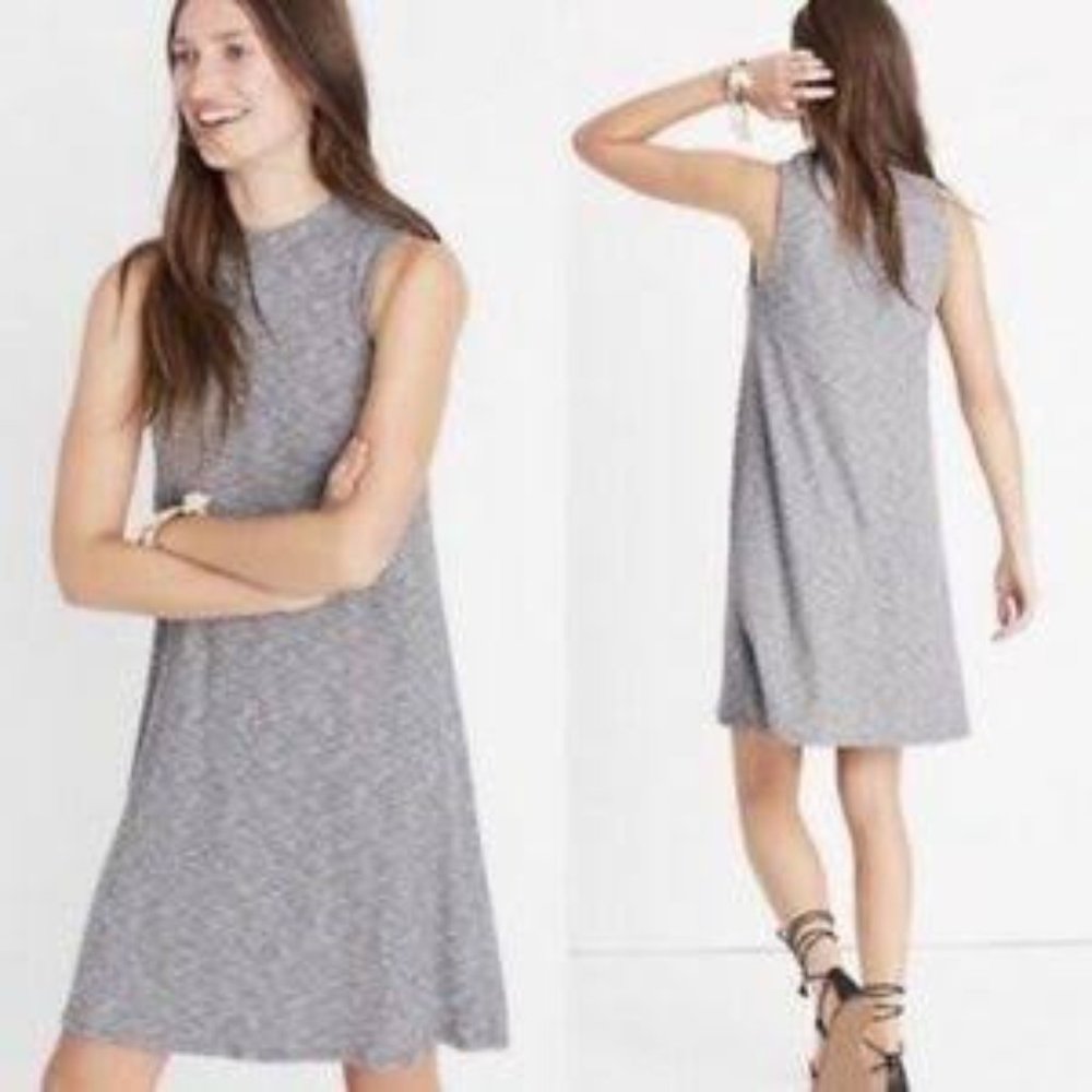 Madewell Marlyed Mockneck Swing Dress